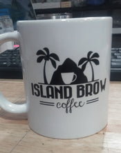 Load image into Gallery viewer, Island Brow Coffee Logo Coffee Mug